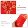 Hediye sarma yılı içi boş kırmızı zarf geleneksel cepler dekoratif paketler Çin tarzı zarflar