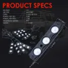 New RV Atmosphere Light LED Pod Kit Strip Mini Letto progettato per interni auto Camion Luci pickup bianche impermeabili Accessori per il carico