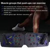 Suportes para flexões Prancha flexível para flexões multifuncional Treinamento muscular para fortalecimento muscular abdominal Ginásio Esportes Portáteis Equipamento de ginástica 230606