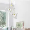 Chandeliers Modern Living Room Mouse Glass Bubble LED Lamps For Dinging Lighting Fixture Decoration Pendant Lights