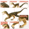 ElectricRC Animaux Hairun Télécommande Dinosaure Jouets Enfants RC Électrique Marche Jurassique Simulation Velociraptor Avec LED Lumière Jouet Cadeaux 230605