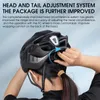 Casques de cyclisme WEST BIKING Hommes Femmes Casque Avec Feu Arrière Lunettes Pare-Soleil Lentille Vélo VTT Vélo De Route EBike Moto 230605