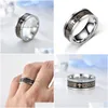 Band Rings Embossment Bible Jesus Cross Ring Finger Stainless Steel Fashion Jewelry For Men Women Gift Will And Sandy Drop Delivery Dhfyn