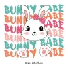 Paasfeest Heat Transfer Logo Vinyl Wasbare Bunny Eggs Hunt Heat Transfer Stickers voor T-shirt JN06