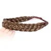 Headwear Hair Accessories Synthetic Braided Headbands Fake Plaited Band Braiding Extension Hairpiece for Women Girls 230605