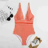 Women's Swimwear One Piece Swimsuit 2023 New Swimsuit Multicolor Printing Swimsuit Women V-neck Adjustment with Chest Pad One-piece Bikini m T230606