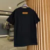 T-shirt Plus da uomo Polo girocollo ricamate e stampate in stile polare abbigliamento estivo con puro cotone da strada Q1wf