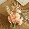 Decorative Flowers 1 Bunch Artificial Dandelion Bouquet Fake Flower Wedding INS Style Home Decoration Simulation