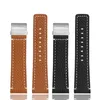 Oglądaj zespoły Universal Dowolne marka szybkie wydanie Liszee Grain Watchband Men Men Pasek 20 mm 22 mm składane klamra