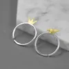 Cluster Rings Inatures 925 Sterling Silver för kvinnor Elegant Swallow and Crown Wedding Ring Fine Jewelry Gift