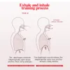 Exercice de respiration pulmonaire de relaxation Entraîneur d'athlète Exercice de capacité vitale Course à pied Simulateur de respiration musculaire expiratoire profonde