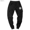 Casual Funny Print Mens Pants Cotton Autumn Winter Grey Men joggers Sweatpants Plus Size Black Trouser L230520