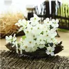 Flores Decorativas 30cm Buquê de Flores Imortais Peônia Ramo Artificial Noiva Casamento Casa Festa Decoração de Quarto Planta Falsa Hortênsia Ramo