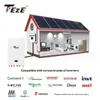 UK Stock 10Kwh 20Kwh PowerWall 48V LIfepo4 Battery 200AH Built-in BMS CAN RS485 Solar Home Energy Storage Bateria TAX Free