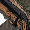 Pantaloni da uomo Abbigliamento stile militare Esercito Uomo Tasche laterali con cerniera Pantaloni cargo Treno di marca Multi-tasca Jogger maschile tattico