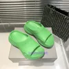 Womens Slippers Paris Croc Pool Slide Sandals Luxury Designer Sandal Black Green Pink White Yellow Fashion Summer Beach Shoes