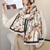 Sciarpe 2023 Sciarpa da donna Cashmere Pashmina Scialli invernali Avvolge spesso caldo Hijab Design Stampa Bufanda