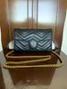 Top quality Women Chain Shoulder Crossbody Bags Lady Purse Messenger Bag Designer Handbags Wallets backpack female purse 7713-8