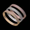 Clover -armband Personligt guldpläterat kvinnor Bangle Copper Silver Jewelry Woman Fashion Elegant Charm Bangles Designer Armband med diamant