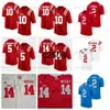 C2604 NCAA Mens Ole Miss Rebels 14 D.K. Metcalf 2 Matt Corral College Football Jerseys 10 Eli Manning 10 Chad Kelly Jersey 14 Bo Wallace 5 Robert Nkemdiche Red Blue Shirts