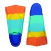 FINS Gloves 19 Color Professional Snorkingling Diving Swampdle Silicone Silicone Sily Kids Children Men Women Flippers Scuba Equipment для детей 230605