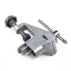 Bankschroef Swivel Table Bench Vise Tool Workshopアルミニウム合金大工Diyヘビーデューティホーディーホールド修理供給クランプ