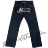 Mens Jeans Y2K Men Harajuku Hip Hop Dog Graphic Print Baggy Black Pants Punk Rock Gothic Wide Trousers Streetwear 230606
