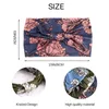 Headwear Hair Accessories Boho Flower Print Wide Headbands Vintage Knot Elastic Turban Headwrap for Women Girls Cotton Soft Bandana 230605