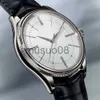 Diğer Saatler Yüksek Kaliteli Saat 39mm Geneve Cellini 2813 Hareket Deri Bilezik Otomatik Erkekler Saatler J230606