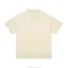 Designer Mode Kleidung T-Shirts T-Shirt 2023ss Classic Pearl Polo Kurzarm Sommer Unisex Rhude Shirt Luxus Western Fashion Top Baumwolle Streetwear Tops Casual Sp