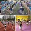 Tanzband 246 Meter Gymnastik Bunte Bänder Kunstturnen Tanzband für Ballett Tanzen Twirling Gymnastik Trainingsgeräte 230605