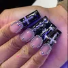 Nail Art Decoraciones 50 Unids 3D Punk Plata Perla Forma Diseño Gótico Encantos de Lujo Consejos de Manicura Decoración de Diamantes de Imitación 230606