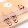 10pcs Carrot Paper Clips Metal Pos Tickets Notes Binder Clip Bookmark Stationery School Office Supply Escolar Papelaria Gift