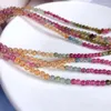 Kettingen Natuurlijke Drie Kleur Waterdruppel Kralen Ketting Sieraden Mode Accessoires Handgesneden Vrouw Geluk Amulet Trui Keten