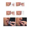 Care Tongue Anti Snarking Device Medical Silicone Anti Snore Device Apnea Aid Tongue Retainer Anti Snarking Mouthpiece