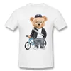 T-shirts pour hommes Cyclisme Ours en peluche T-shirt Casual Homme femme T-shirt à manches courtes en coton Tshirt Top Tees Harajuku Sweat 230606