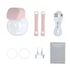 Breastpumps Wearable Electric Baby Accessories Silent Invisible Hands Free Pumps 2 Mode 5 Level Adjustable for HomeTravel 230605