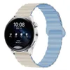 Модная магнитная силиконовая полоса для Samsung Galaxy Watch 4 Классические 40 -мм 46 -мм галактики Watch 5PRO 44 мм 45 -мм ремешок для интеллектуальных часов Huawei Amamefit Gtr Bracelet Bricele