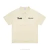 Designer Mode Kleidung T-Shirts T-Shirt 2023ss Classic Pearl Polo Kurzarm Sommer Unisex Rhude Shirt Luxus Western Fashion Top Baumwolle Streetwear Tops Casual Sp