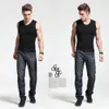 Covrlge Tank Top Summer 2021 Moda Markası Erkekler O-Gell Slim Fit Tank Tops Erkek Kolsuz V-Neck Yelek Tees Fitness Erkekler