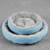 Nouvelle impression chat lit petit moyen chien lit coussin doux coton hiver panier chaud canapé maison lavable lit pour chien accessoires