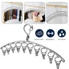 Hangers 10/16 Clips Clothes Drying Hanger Stainless Steel Windproof Clothespin Laundry Clothesline Sock Towel Bra Rack