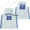 COE1 2020 NOWOŚĆ NCAA College Kentucky Wildcats Jerseys 22 Gilgeous-Alexander Basketball Jersey Size Młodzież dorosły All Szygowany