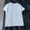 Letter Massaal Tees Vrouwen Katoenen T-shirt Patchwork Tops voor Dames T-shirts met korte mouwen