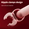 Stimulation de l'élargissement du sein Méllon de mamelon Vagin Clitoris Sucker pour femmes vibratrice de vibratrice Pompe à vide Couverture du masturbateur adulte Sexe