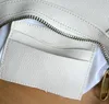 7A Gerçek Deri Tasarımcı Çantalar Kadın Omuz Çantaları Afrodit Serisi Küçük Hilal Şeklinde Çantalar Retikül Moda Çantası