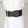 Cinture Bretelle Elastico e cintura larga decorazione moda donna con gonna camicia cappotto chiusura elastico in vita per donna