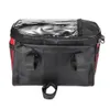 Panniers Bags Bicycle Front Handlebar Bag Multifunction Portable Reflective Strip Bike Frame Pannier Shoulder Bag Organizer 230606