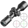 Taktyka-3-9x40Compact OPTICS Zakres Mildot/Rangefinder Reticle Red and Green Luminesscens Karabiny polowe kieszonkowe kieszonkowe