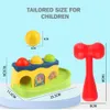 Neuheitsspiele Baby mit Hammer-Werkzeug Pop-up-Spielzeug Kinder Vorschulpädagogik Stapeln Hand Ball Box Spiel Geschenke für Jungen Mädchen 230605